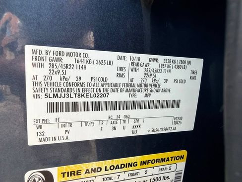 Used 2019 Lincoln Navigator L Reserve w/ Cargo Package AWD/4WD image 41