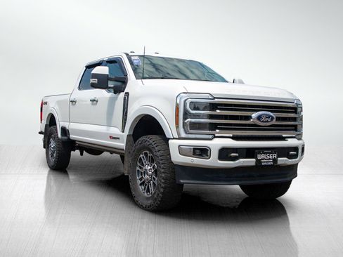 Used 2023 Ford F350 Limited w/ Snow Plow Prep Package AWD/4WD image 7