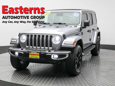 Used 2021 Jeep Wrangler Unlimited Sahara w/ Cold Weather Group image 1