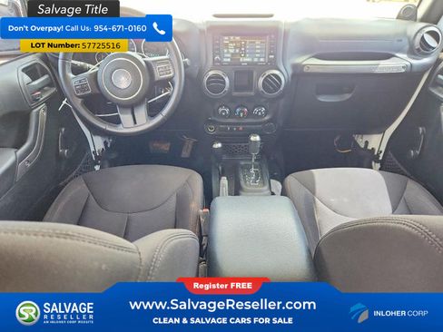Used 2014 Jeep Wrangler Unlimited Sport w/ Connectivity Group AWD/4WD image 11