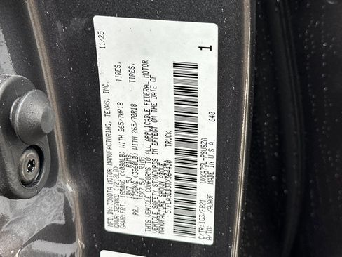 New 2026 Toyota Tundra SR5 w/ TRD Off-Road Package image 22