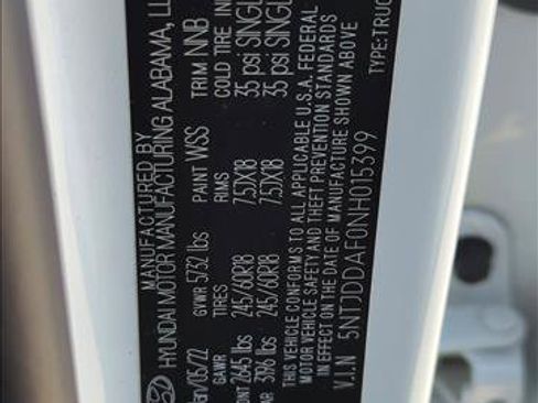 Used 2022 Hyundai Santa Cruz SEL Premium image 29