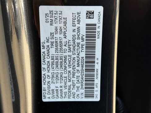Certified 2025 Honda CR-V LX image 30