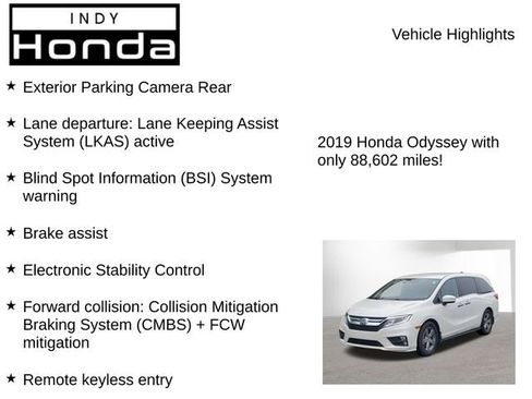 Used 2019 Honda Odyssey EX image 7