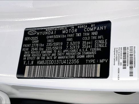 New 2026 Hyundai Tucson Limited image 8