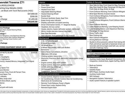 Used 2025 Chevrolet Traverse Z71