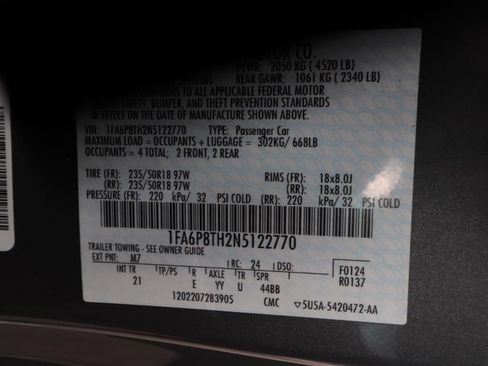 Certified 2022 Ford Mustang Coupe w/ Equipment Group 101A RWD image 22
