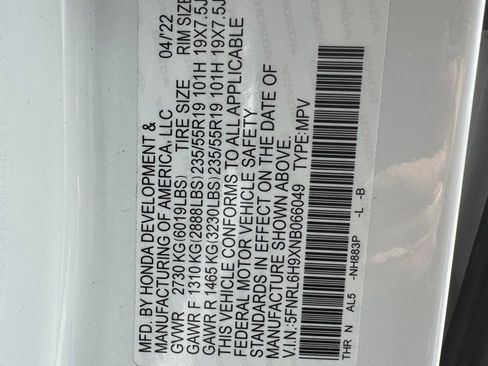 Used 2022 Honda Odyssey Elite image 29