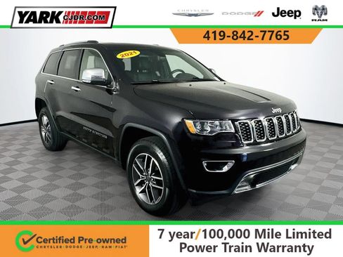 Certified 2021 Jeep Grand Cherokee Limited AWD/4WD image 1