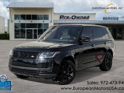 Used 2019 Land Rover Range Rover HSE