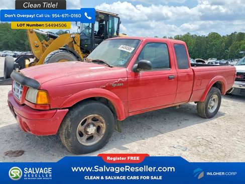 Used 2002 Ford Ranger 4x4 SuperCab image 1