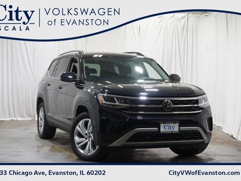 Certified 2023 Volkswagen Atlas SE w/ Panoramic Sunroof Package AWD/4WD image 1