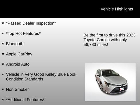 Used 2023 Toyota Corolla LE image 6