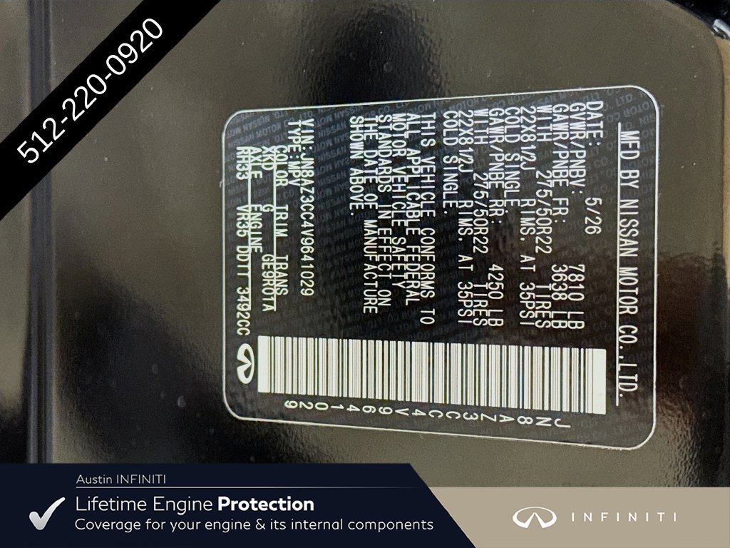 New 2027 INFINITI QX80 Autograph AWD/4WD image 46