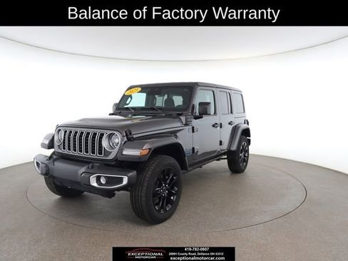 Used 2025 Jeep Wrangler Sahara 4xe w/ Safety Group image 2