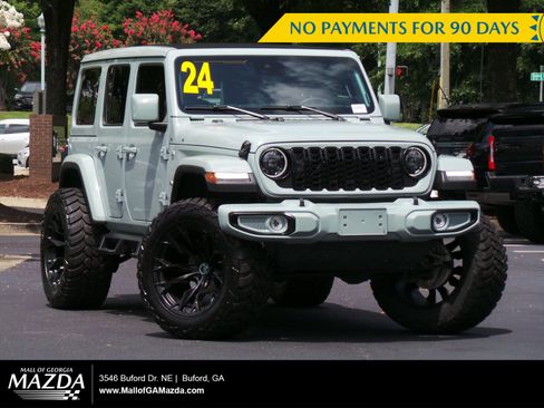 Used 2024 Jeep Wrangler Unlimited Sahara AWD/4WD image 1
