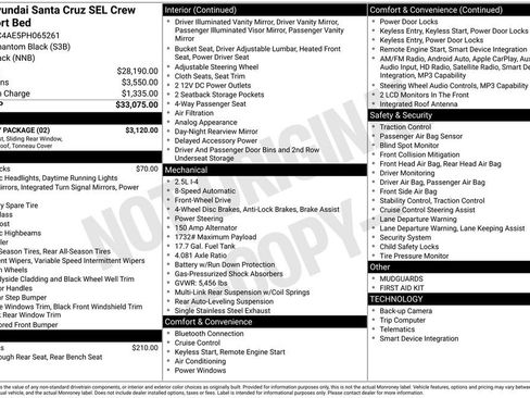 Used 2023 Hyundai Santa Cruz SEL w/ Activity Package image 36