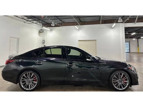 Used 2023 INFINITI Q50 Red Sport 400 w/ Black Opal Edition RWD image 9