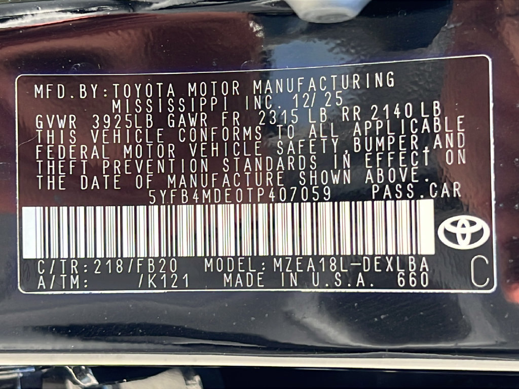 Used 2026 Toyota Corolla LE FWD image 21