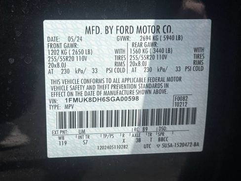 Used 2025 Ford Explorer Active w/ Active Comfort Package AWD/4WD image 44
