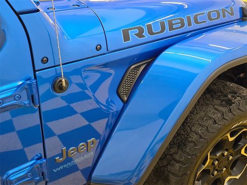 Used 2021 Jeep Wrangler Unlimited Rubicon 4xe w/ Steel Bumper Group image 12