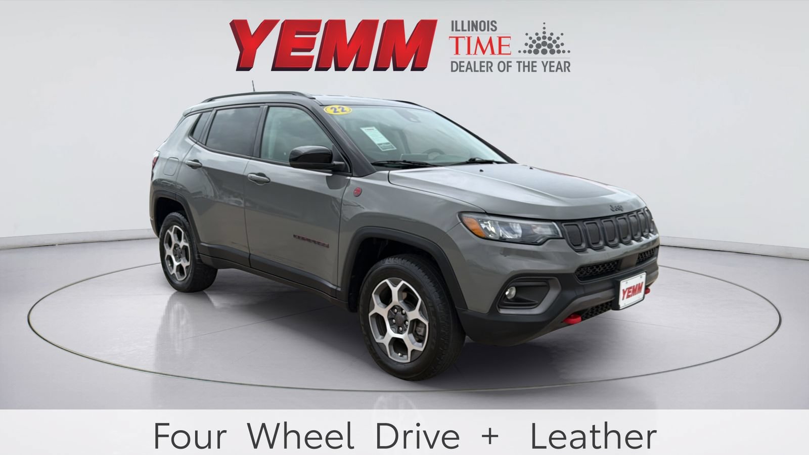 Used 2022 Jeep Compass Trailhawk AWD/4WD image 1