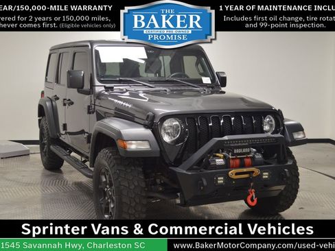 Used 2022 Jeep Wrangler Unlimited Sport AWD/4WD image 7