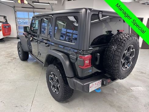 Used 2023 Jeep Wrangler Unlimited Rubicon 4xe w/ Safety Group image 6