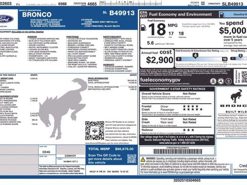 New 2025 Ford Bronco Badlands image 26