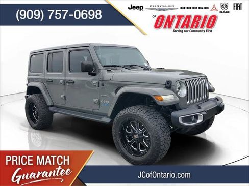 Certified 2021 Jeep Wrangler Unlimited Sahara AWD/4WD image 1