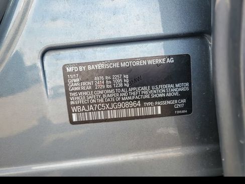 Used 2018 BMW 530i xDrive AWD/4WD image 14