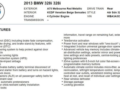 Used 2013 BMW 328i Sedan RWD image 18
