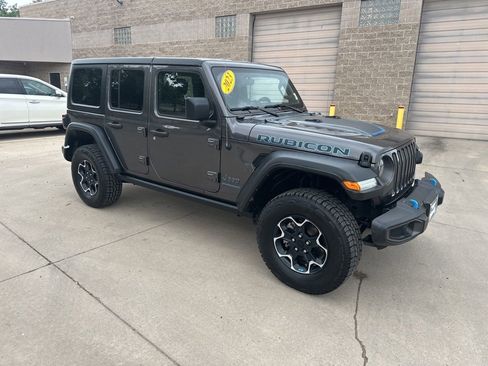 Used 2023 Jeep Wrangler Unlimited Rubicon 4xe w/ Cold Weather Group AWD/4WD image 40