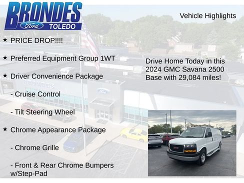 Used 2024 GMC Savana 2500 w/ Driver Convenience Package RWD image 5