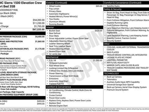 Used 2022 GMC Sierra 1500 Elevation w/ Elevation Premium Package AWD/4WD image 31