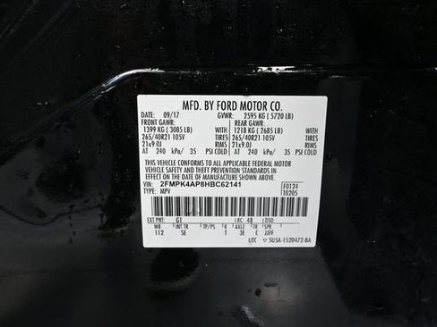 Used 2017 Ford Edge Sport w/ Equipment Group 401A AWD/4WD image 49
