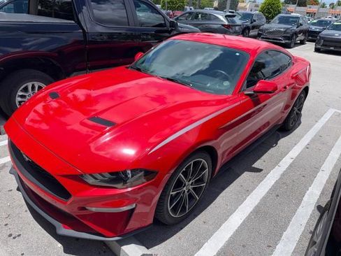 Used 2019 Ford Mustang Premium w/ Ford Safe & Smart Package RWD image 1