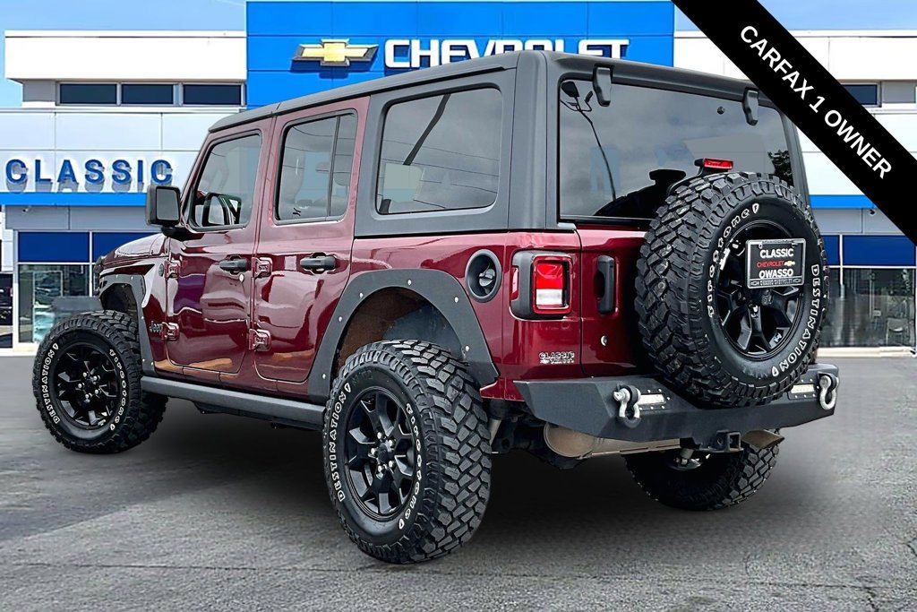 Used 2021 Jeep Wrangler Unlimited Sport AWD/4WD image 3