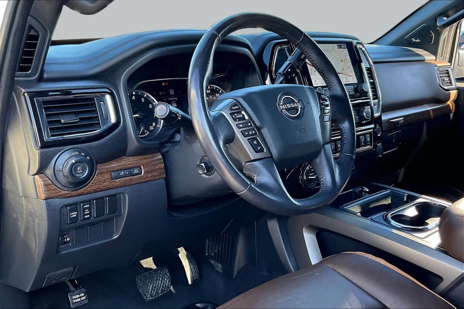 Used 2023 Nissan Titan Platinum Reserve w/ Moonroof Package AWD/4WD image 16