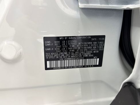 New 2026 Subaru Ascent Limited Bronze AWD/4WD image 28