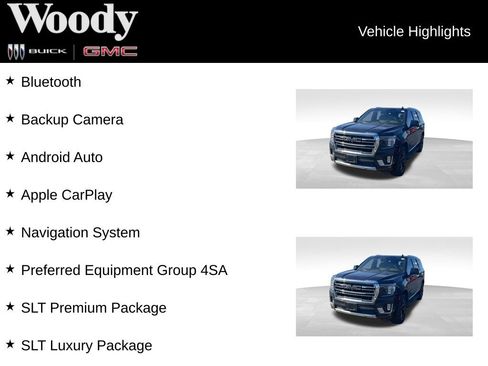 Certified 2023 GMC Yukon SLT w/ SLT Premium Package AWD/4WD image 3