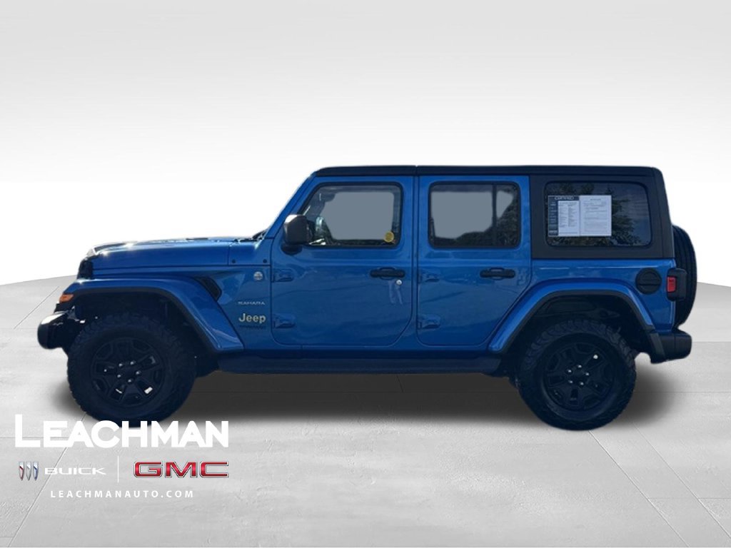Used 2022 Jeep Wrangler Unlimited Sahara AWD/4WD image 7