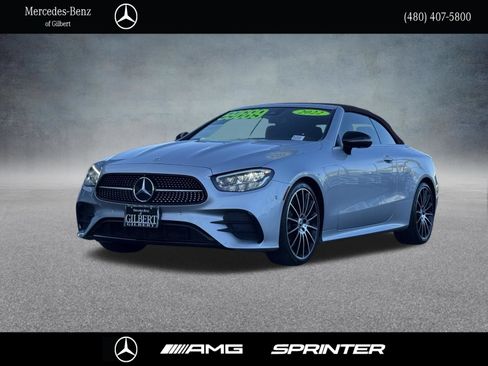 Certified 2022 Mercedes-Benz E 450 Cabriolet w/ AMG Line image 1