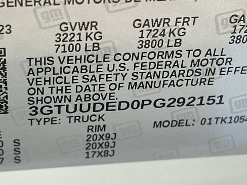 Used 2023 GMC Sierra 1500 SLT w/ SLT Premium Plus Package image 34