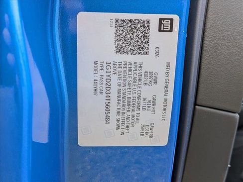 New 2026 Chevrolet Corvette Z06 w/ Battery Protection Package RWD image 19