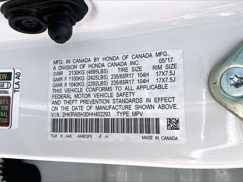 Used 2017 Honda CR-V LX image 32