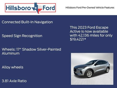 Used 2023 Ford Escape Active w/ Tech Pack #1 FWD image 9