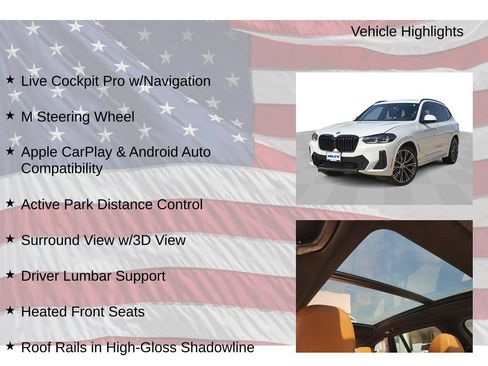 Used 2023 BMW X3 xDrive30i w/ M Sport Package AWD/4WD image 15