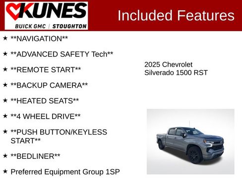 Used 2025 Chevrolet Silverado 1500 RST w/ Protection Package image 2