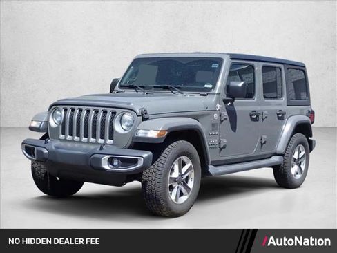 Used 2019 Jeep Wrangler Unlimited Sahara AWD/4WD image 1